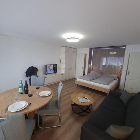 Apartments Haus Quelle Leukerbad Eksteriør billede