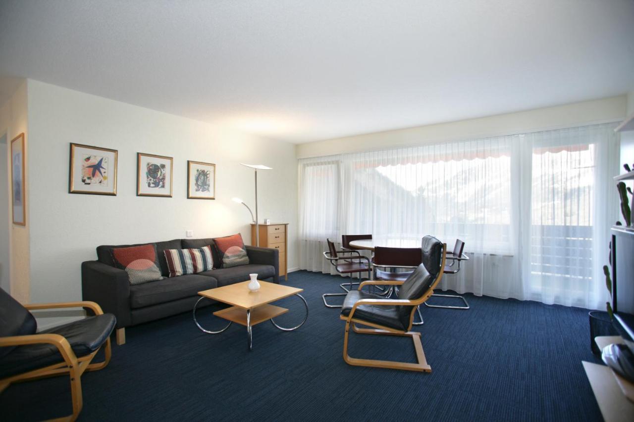 Apartments Haus Quelle Leukerbad Eksteriør billede