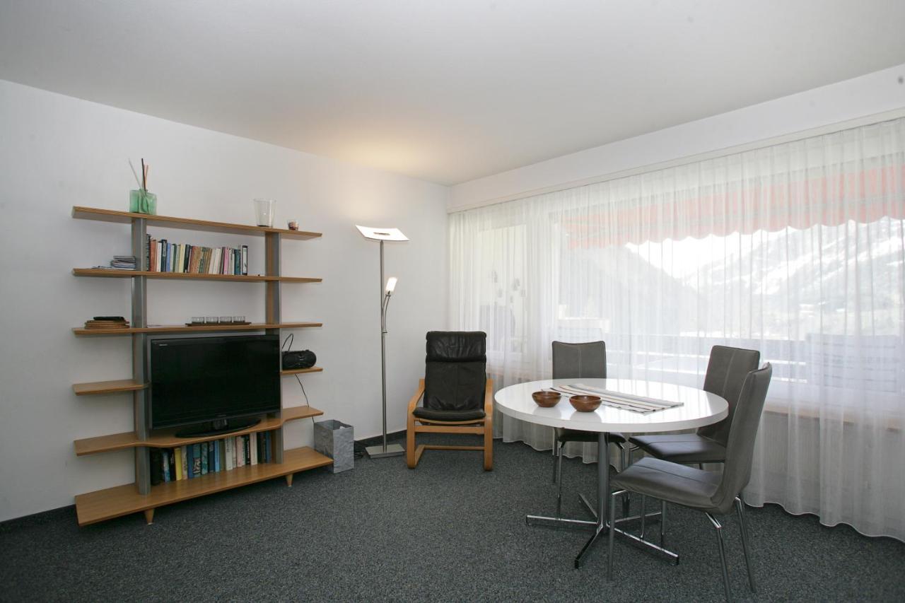 Apartments Haus Quelle Leukerbad Eksteriør billede