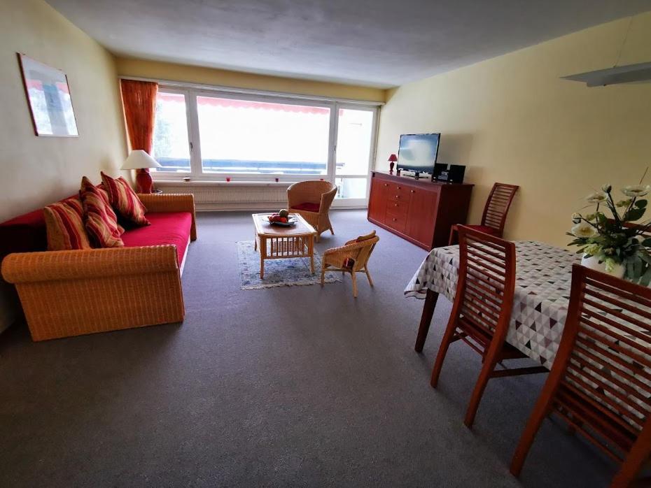 Apartments Haus Quelle Leukerbad Eksteriør billede