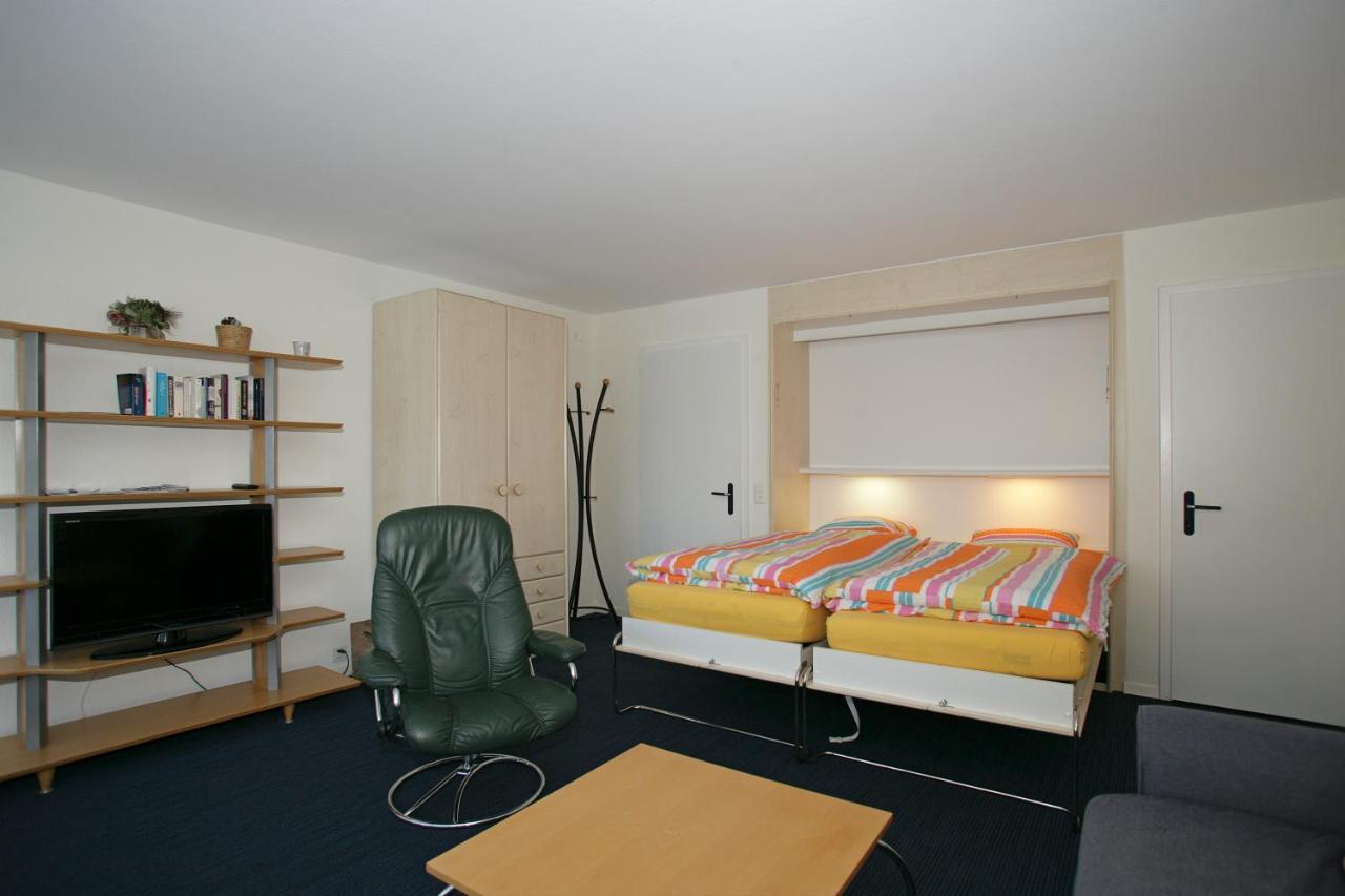 Apartments Haus Quelle Leukerbad Eksteriør billede