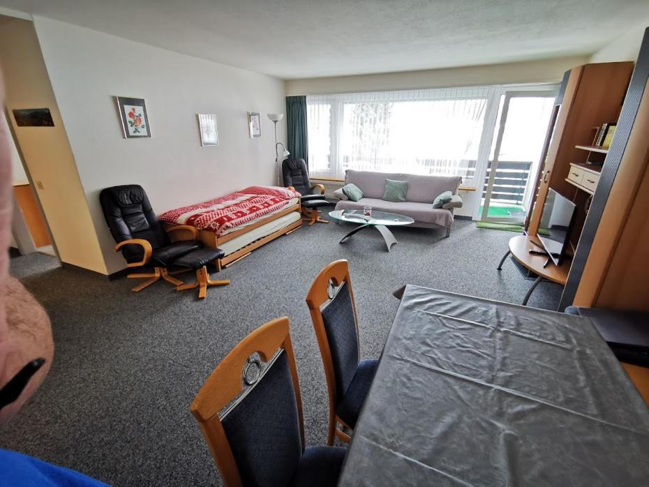 Apartments Haus Quelle Leukerbad Eksteriør billede