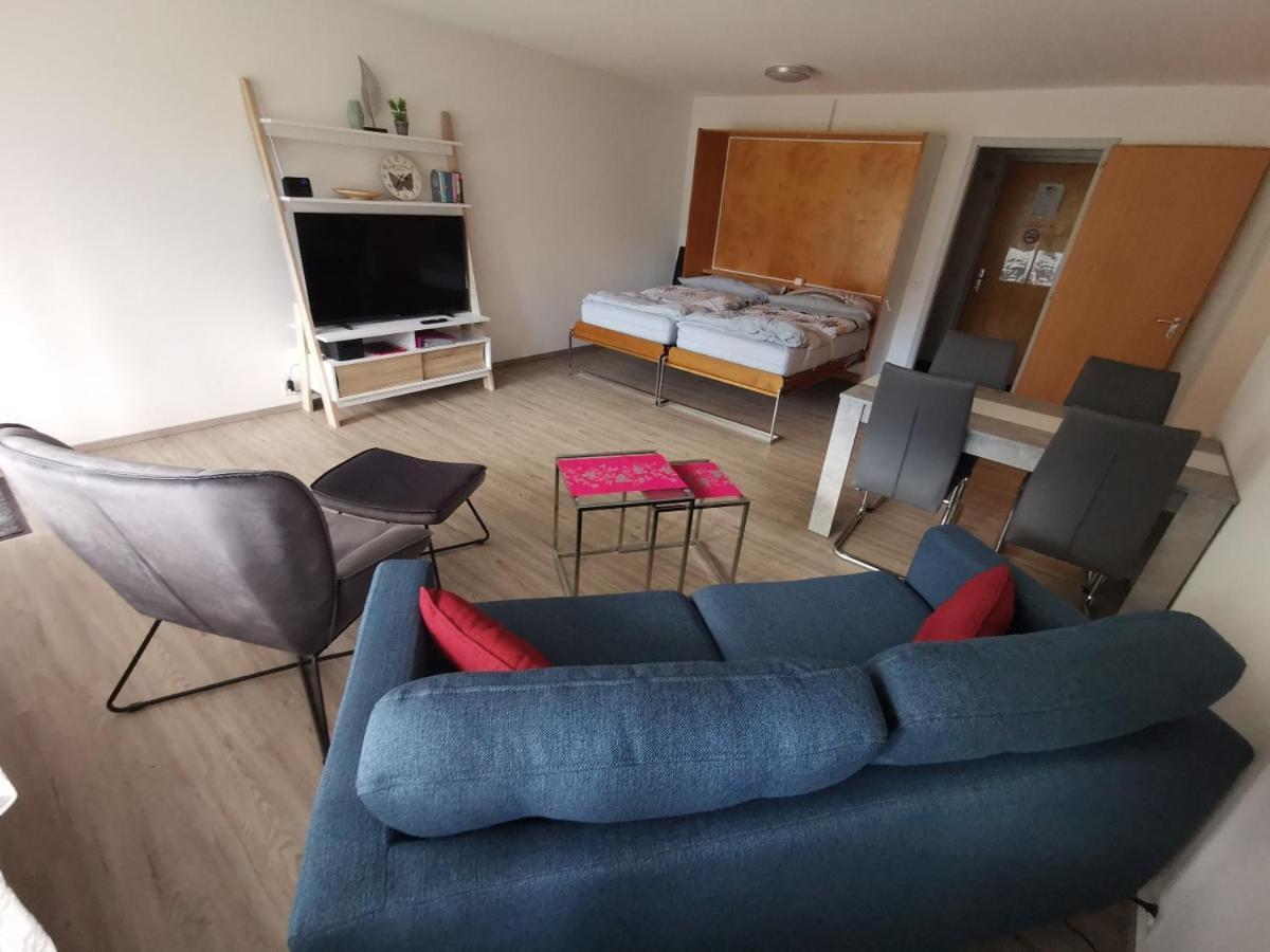 Apartments Haus Quelle Leukerbad Eksteriør billede