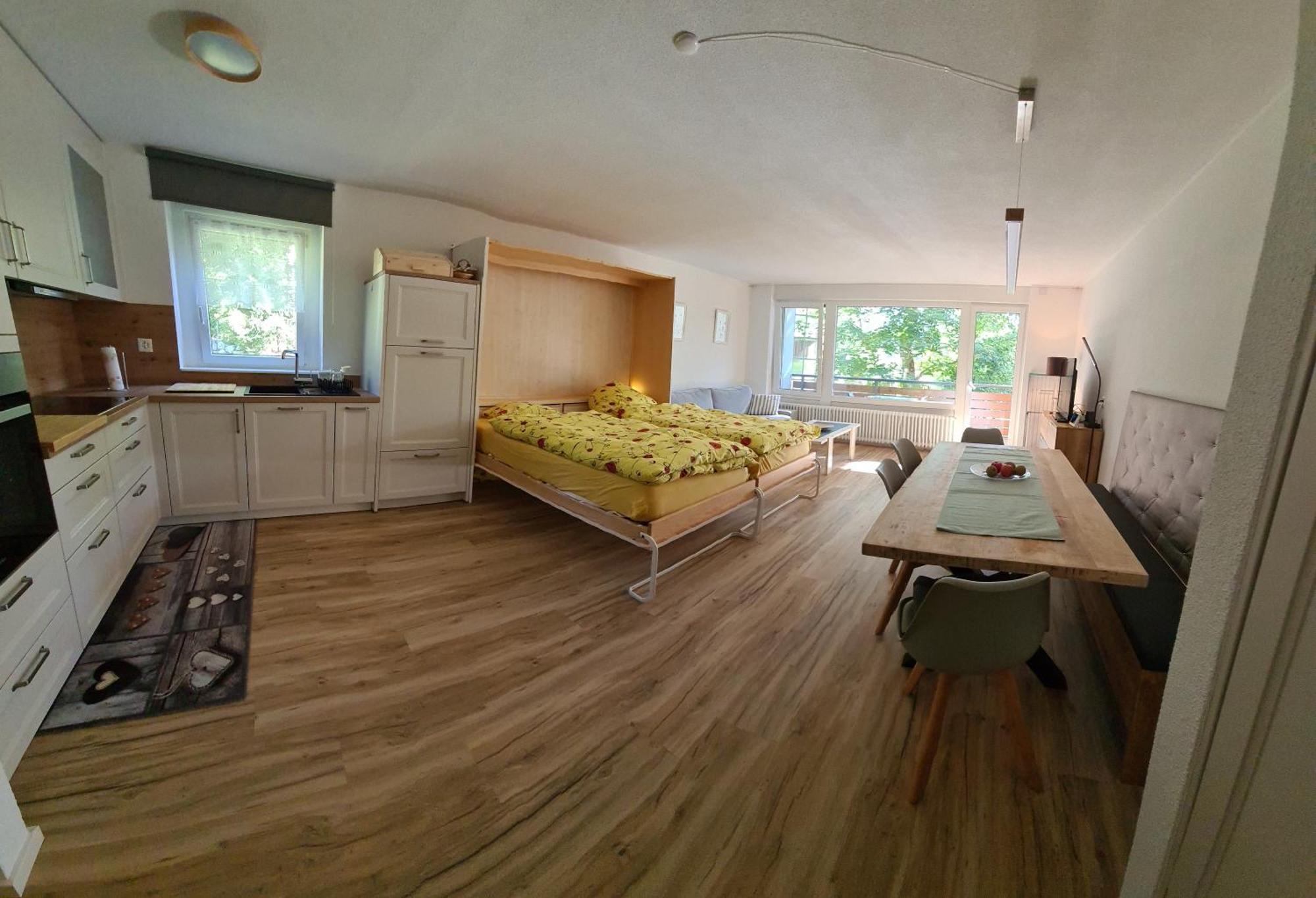 Apartments Haus Quelle Leukerbad Eksteriør billede
