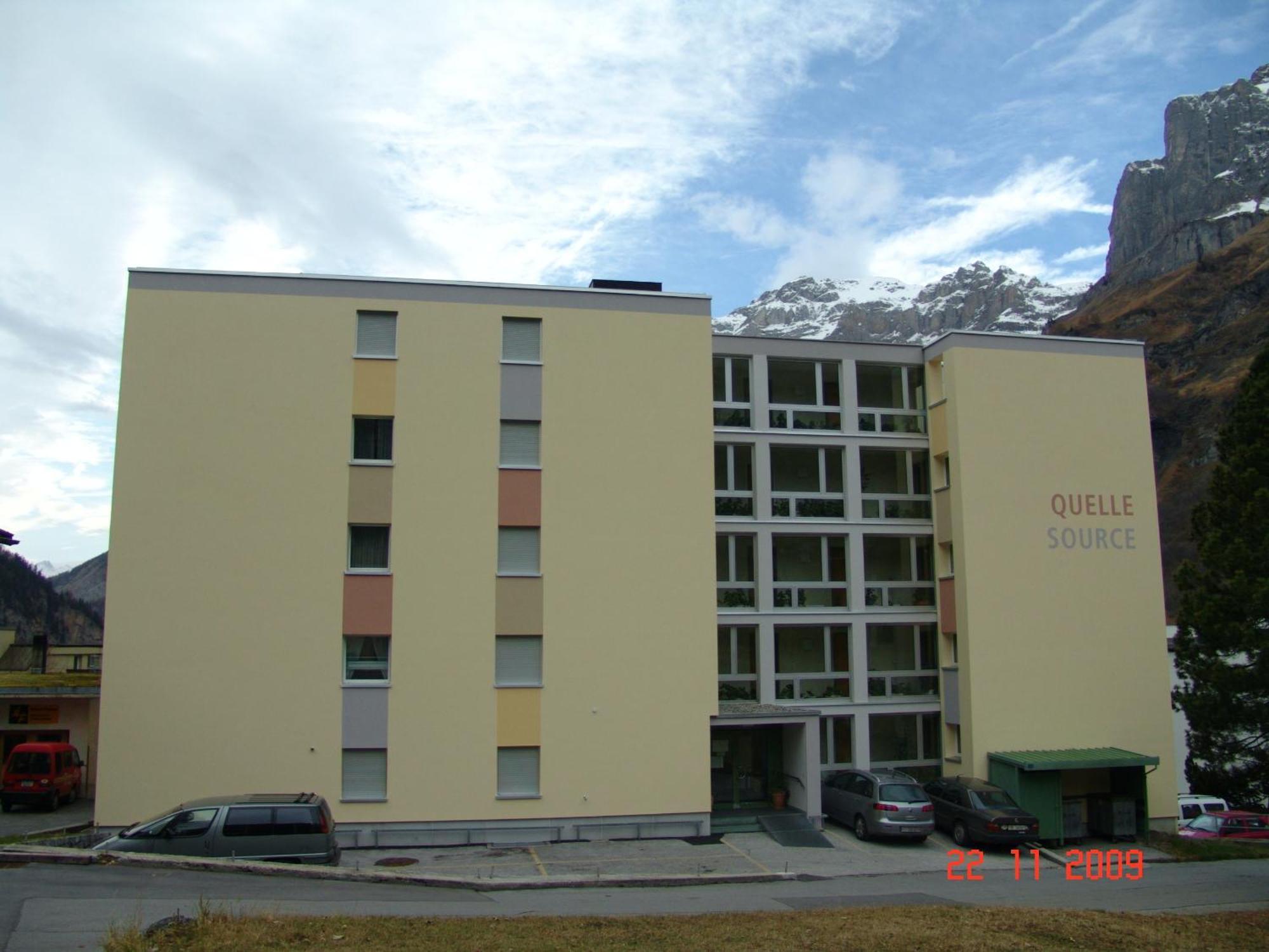 Apartments Haus Quelle Leukerbad Eksteriør billede